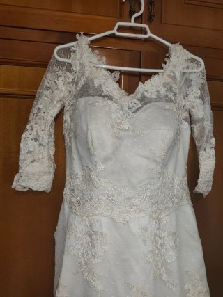 Vestido de Novia Encaje Blanco