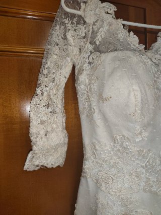 Vestido de Novia Encaje Blanco