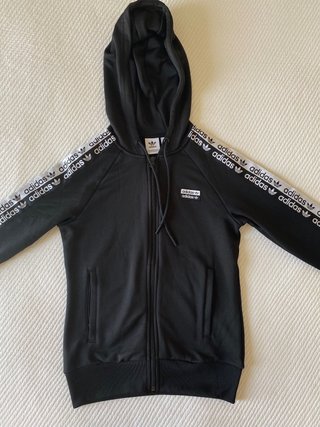 Sudadera Adidas Negra con Logo