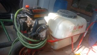 Fumigadora Carretilla Tanque 100L