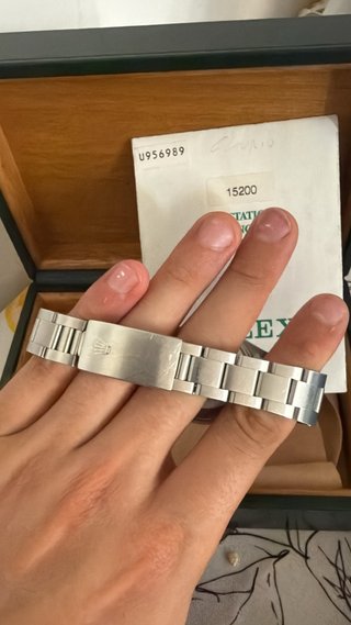 Rolex Oyster Perpetual 15200 Acciaio