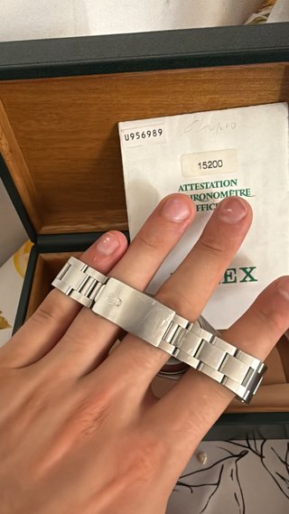 Rolex Oyster Perpetual 15200 Acciaio