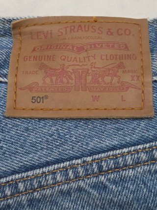 Levi's Pantaloncini Donna Blu Strappati