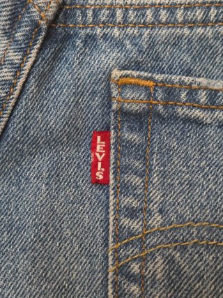 Levi's Pantaloncini Donna Blu Strappati