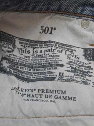 Levi's Pantaloncini Donna Blu Strappati
