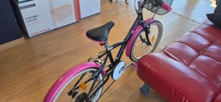 Bicicleta infantil niña BTWIN rosa