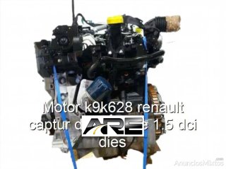 Motor k9k628 renault captur dynamique 1.5  r_84719