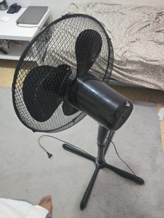 Ventilador Equation Negro