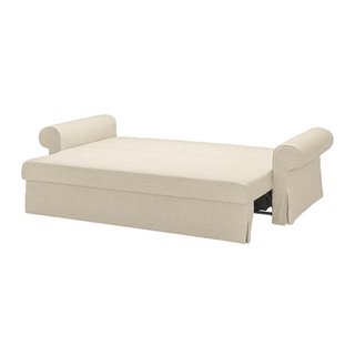 Sofá cama IKEA VRETSTORP + 2 reposapiés