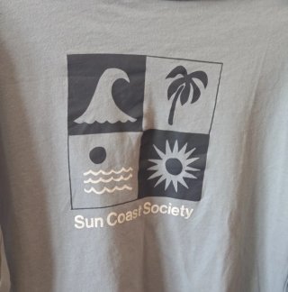 Camiseta Gris Unit Kids Talla 6 Años