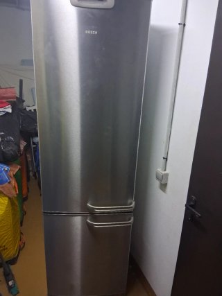 Nevera Combi Bosch Acero Inox 2m