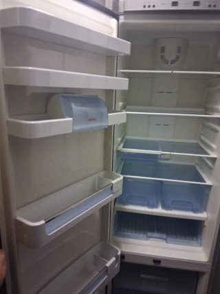 Nevera Combi Bosch Acero Inox 2m