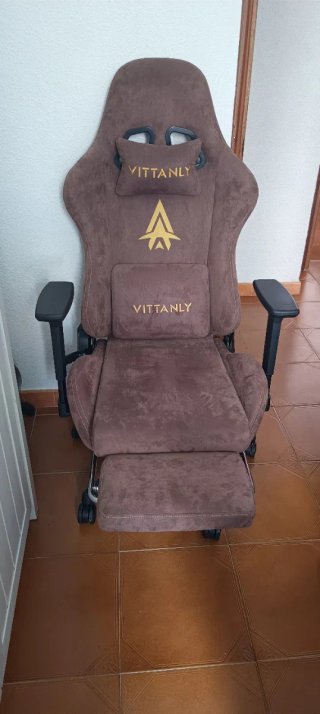 Silla Gamer VITTANLY Marrón NUEVA