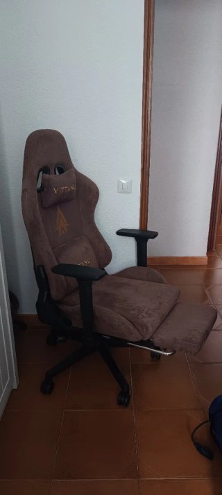 Silla Gamer VITTANLY Marrón NUEVA