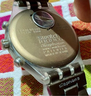 Swatch Irony Diaphane Chrono Marrone 2008