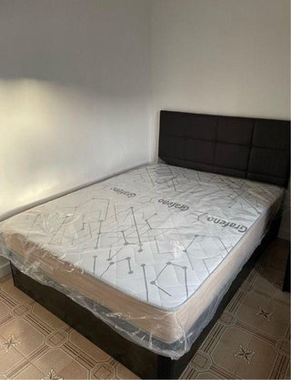 PACK COLCHON CANAPÉ MADERA