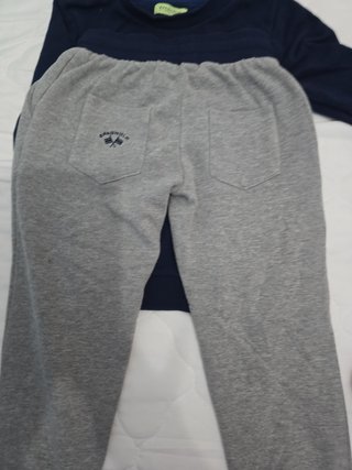 Conjunto Chandal Spagnolo Talla 5 Azul y Gris