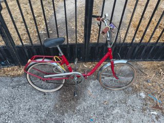 Bicicleta Rabasa Derbi Roja
