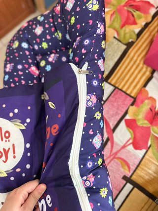 Saco de bebé con diseño de búhos