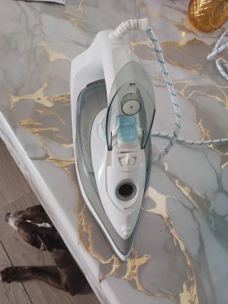 Plancha de Ropa Qilive Blanca