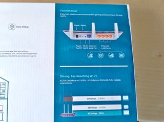 Router Wi-Fi TP-Link EC120-F5 AC750 Dual Band mode
