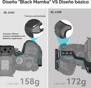 SmallRig Cage Black Mamba para Canon R6 Mark II