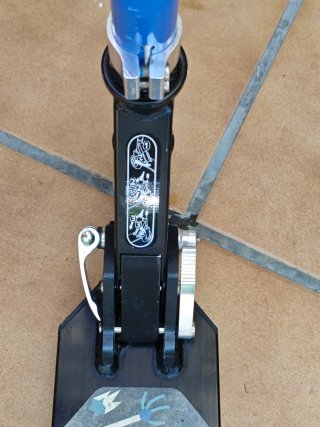Patinete Oxelo MID 1 azul Blue robots