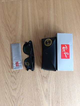 Gafas Ray-Ban Wayfarer Negras Verdes Nuevas