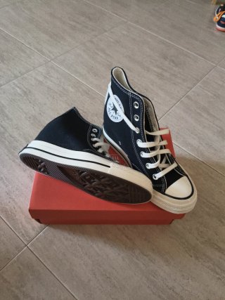 Converse All Star Negras Talla 37