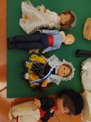 Lote Muñecos Antiguos