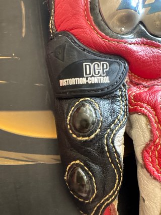 Guantes Dainese Moto Rojos y Negros