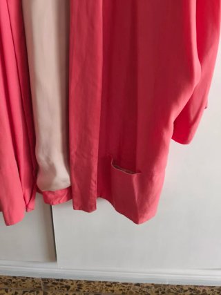 Chaqueta Zara Verano Talla Única Rosa