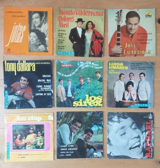 Vinilos Singles Varios Artistas. 3€ la unidad.