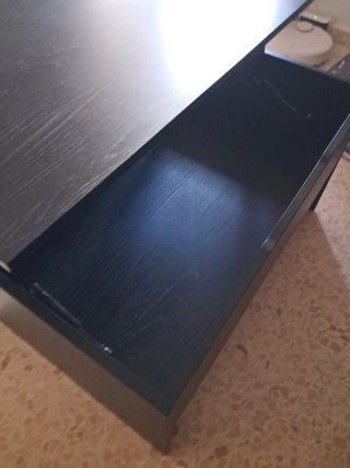 Mesa elevable Ikea Ostavall Negra