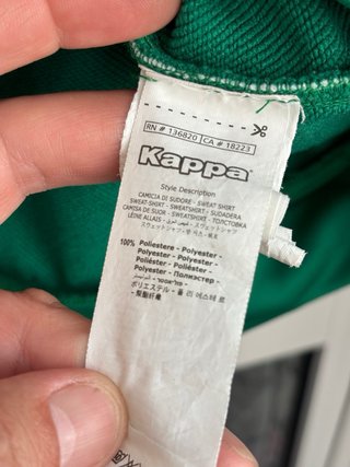 Sudadera fútbol Real Betis Kappa