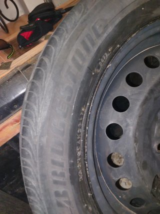 Rueda repuesto BRIGDESTONE 205/55R16 goma y llanta