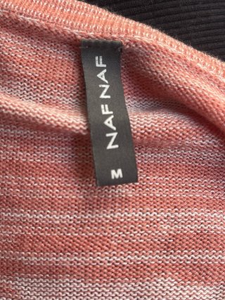 Jersey manga 3/4 punto fino Naf Naf