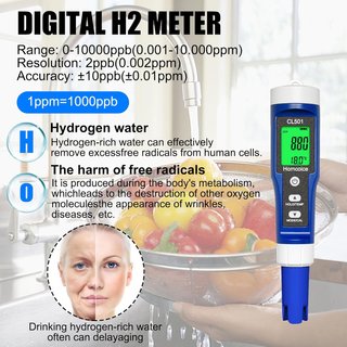 Medidor pH Homcoice CL501 Piscina 5 en 1