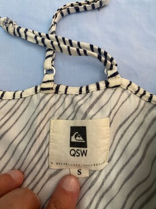 Vestido de verano Quicksilver surfero playeroRayas