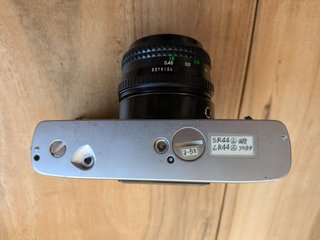 Minolta XG-E + Rokkor 50mm f/1.7