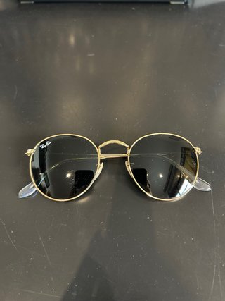 Gafas de Sol Ray-Ban Doradas y Negras