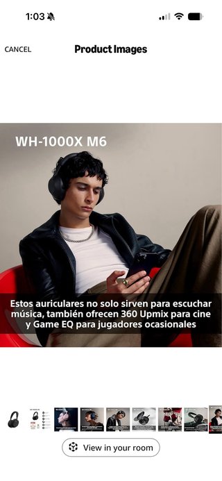 Sony WH-1000XM6 Luxury Wireless Bluetooth Headphon