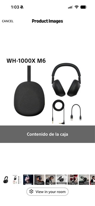 Sony WH-1000XM6 Luxury Wireless Bluetooth Headphon