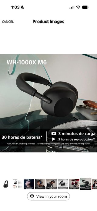 Sony WH-1000XM6 Luxury Wireless Bluetooth Headphon