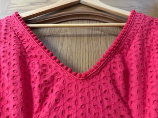 Traje de flamenca rojo volantes