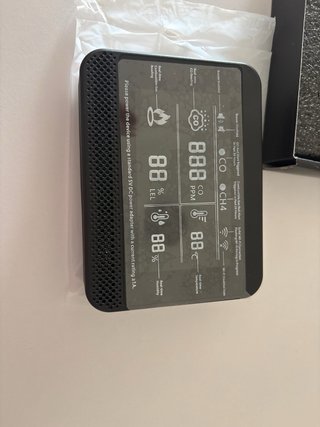 Detector Gas y Monóxido Carbono Inteligente WiFi