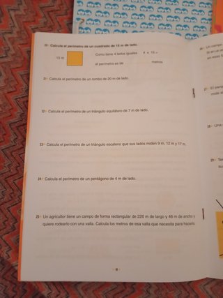 Matemáticas evolución RUBIO 2