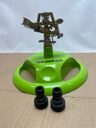 Aspersor Relaxdays Metal Verde