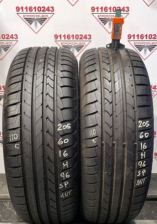 -205 60 16 H GOODYEAR RUEDA BUENA OPORTUNIDAD