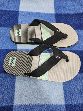 Ciabatte Billabong bambino grigie multicolore
